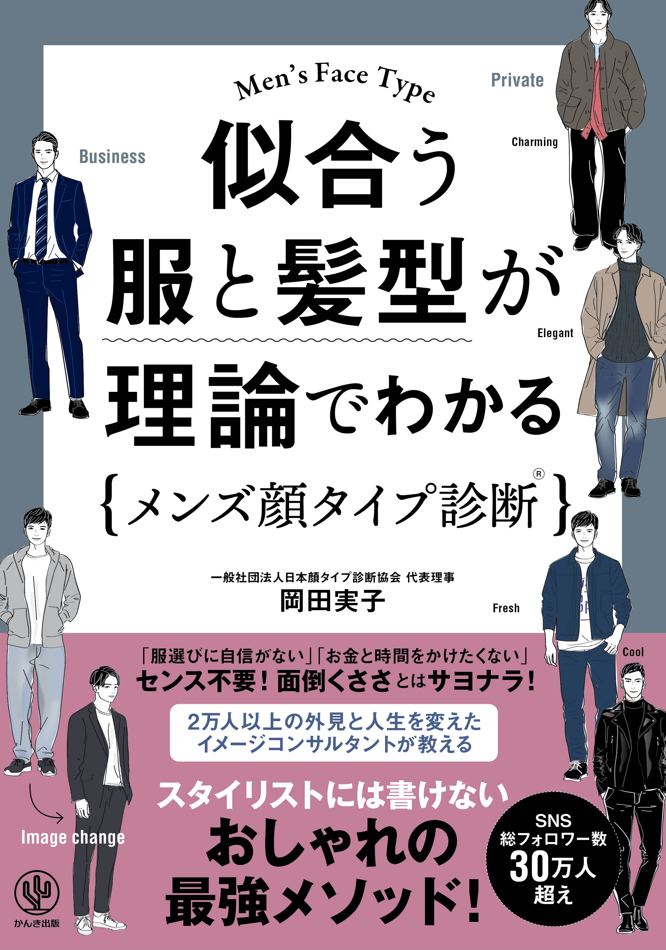似合う服と髪型が理論でわかるメンズ顔タイプ診断(R)