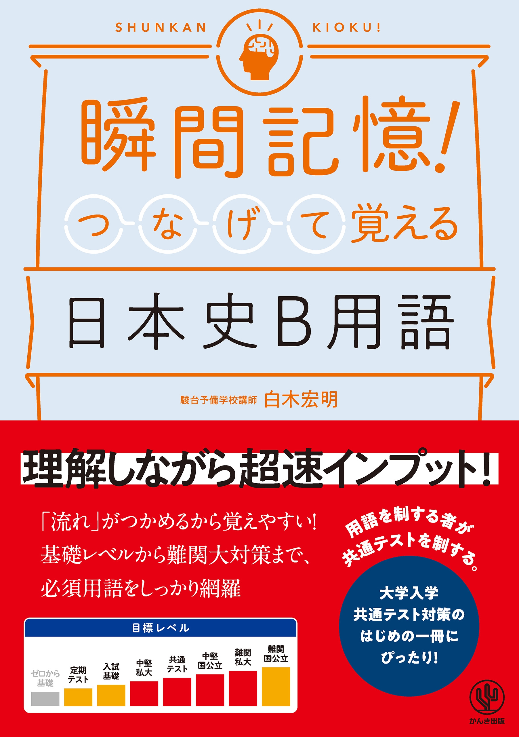 瞬間記憶! つなげて覚える日本史B用語