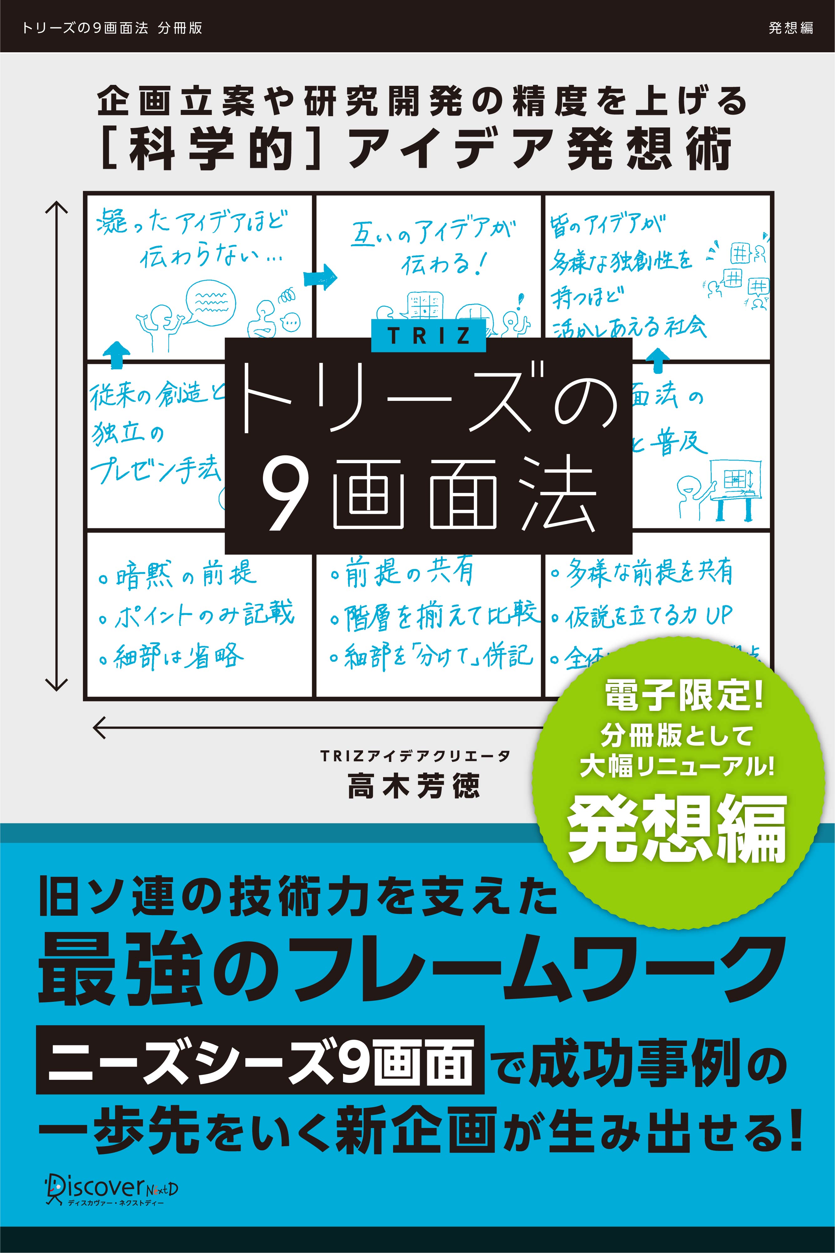トリーズの9画面法【発想編】 企画立案や研究開発の精度を上げる[科学的]アイデア発想術