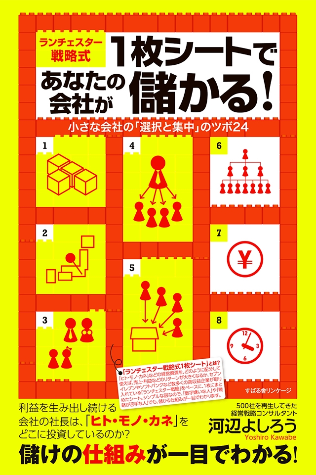 ランチェスター戦略式１枚シートであなたの会社が儲かる！