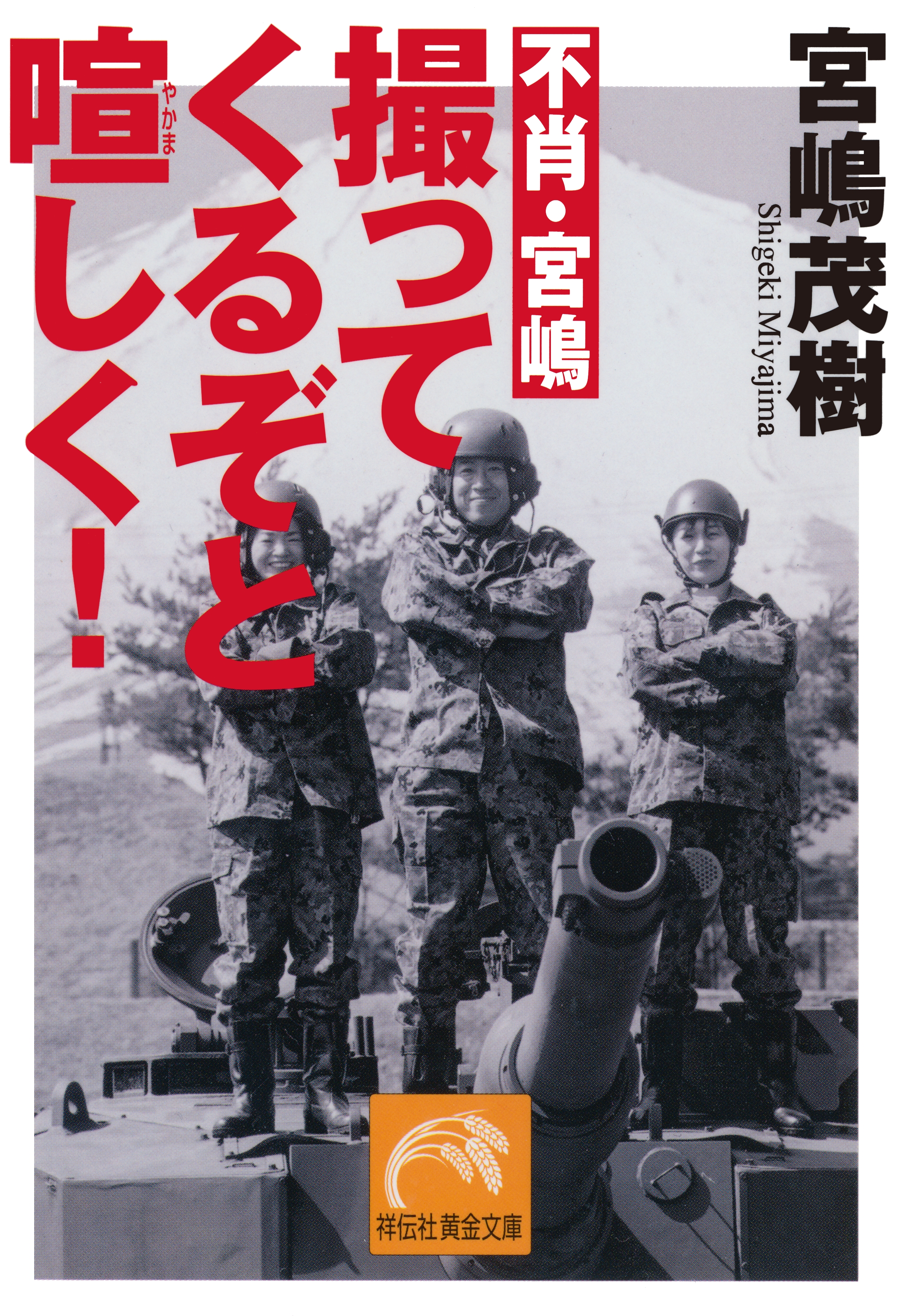 不肖・宮嶋　撮ってくるぞと喧しく！